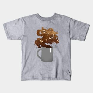 Galaxy Coffee Kids T-Shirt